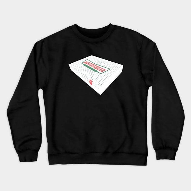 Donut Box Crewneck Sweatshirt by Nerdpins